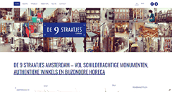 Desktop Screenshot of de9straatjes.nl